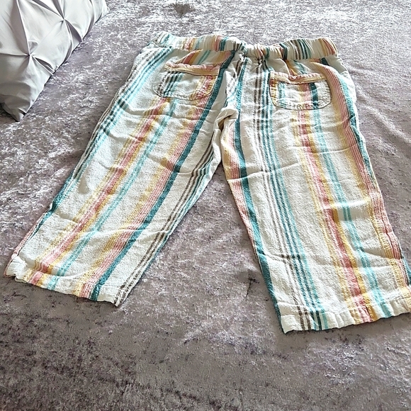 Per Se size S women's linen capri - Picture 2 of 5